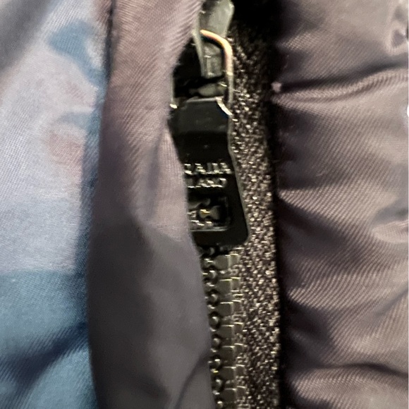 πHPπ PRADA Black Nylon Double Zip Jacket - Size 40/Small - Picture 8 of 14